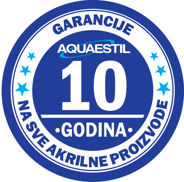 10 godina garancije akrilni proizvodi
