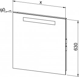 Ogledalo s integriranom rasvjetom