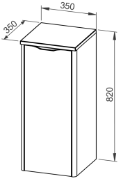Kolona ARDEA 35x82, L/D